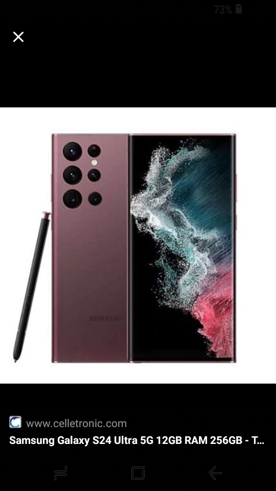 Представляем Samsung Galaxy S24 Ultra — флагманский смартфон, сочетающий передовые технологии и элегантный дизайн.
