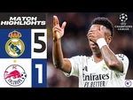 HIGHLIGHTS - Real Madrid vs RB Salzburg 5-1 Goals & Extended Highlights | Champions League 2024/25